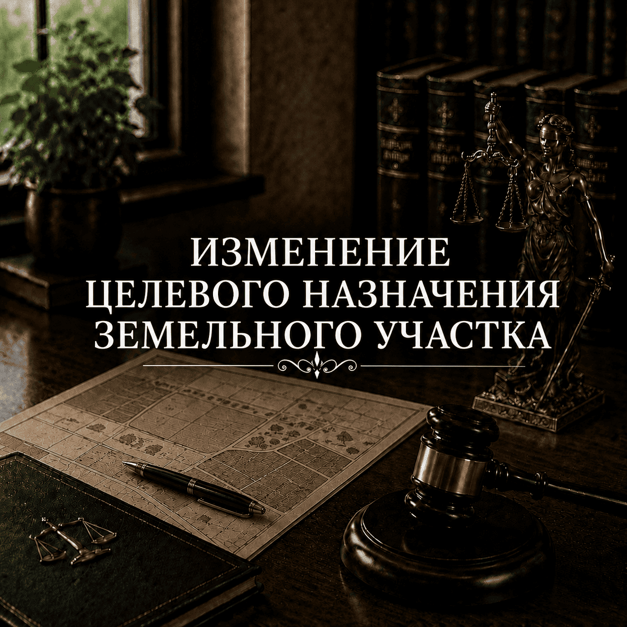 Изменение целевого назначения земельного участка