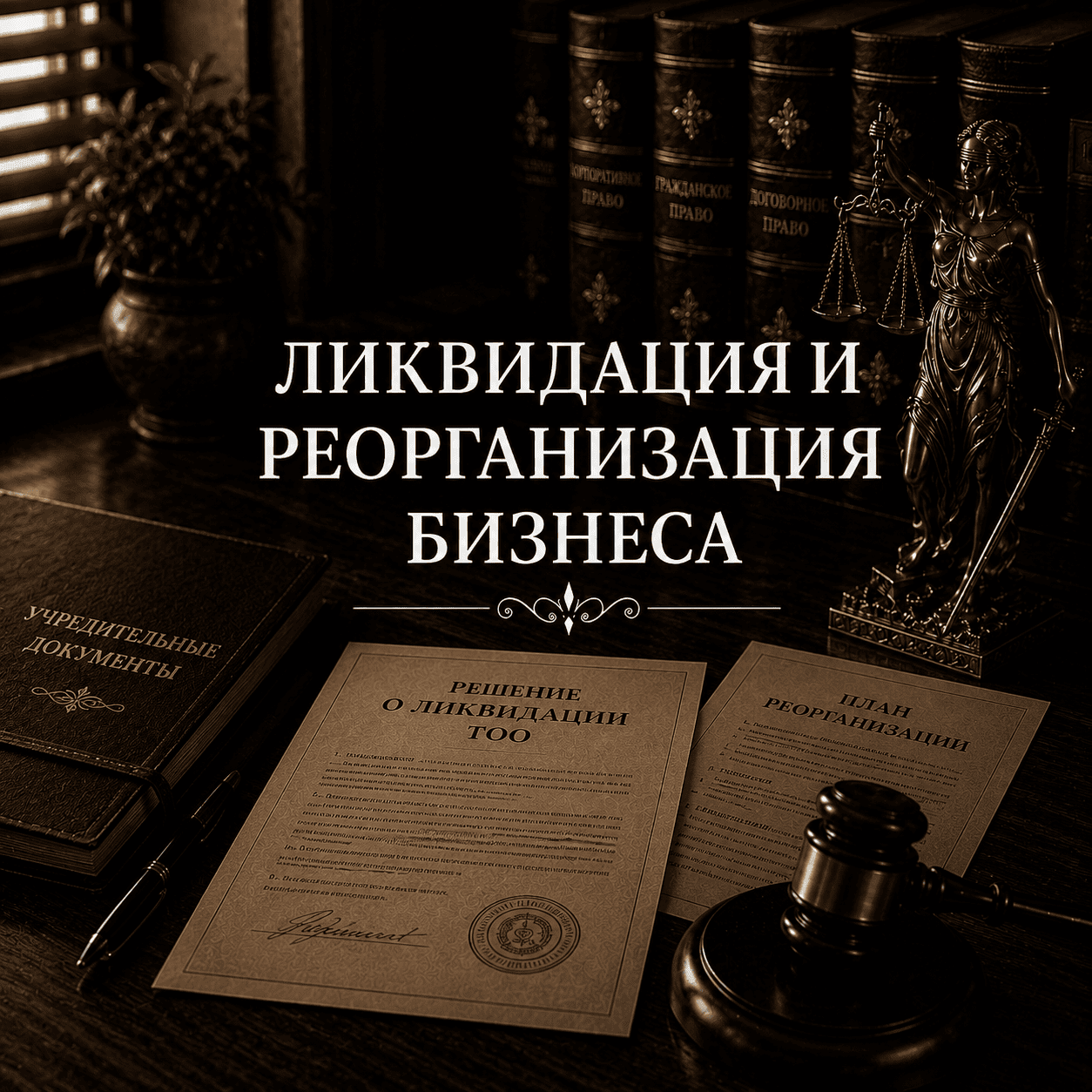 Ликвидация и реорганизация бизнеса
