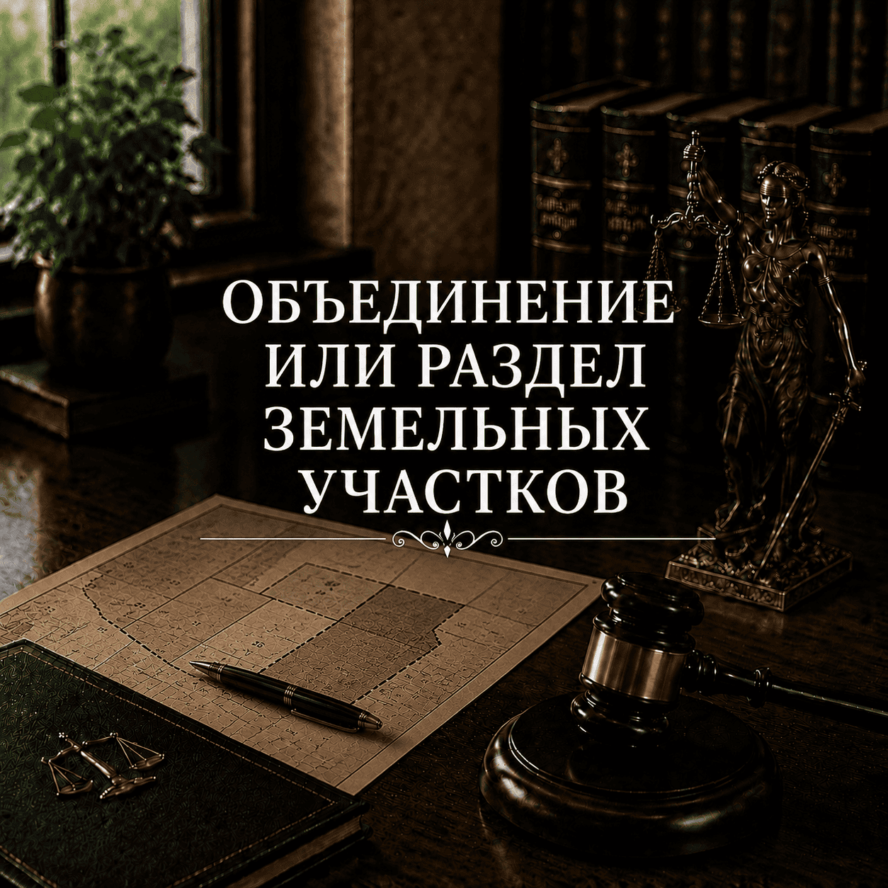 Объединение или раздел земельных участков