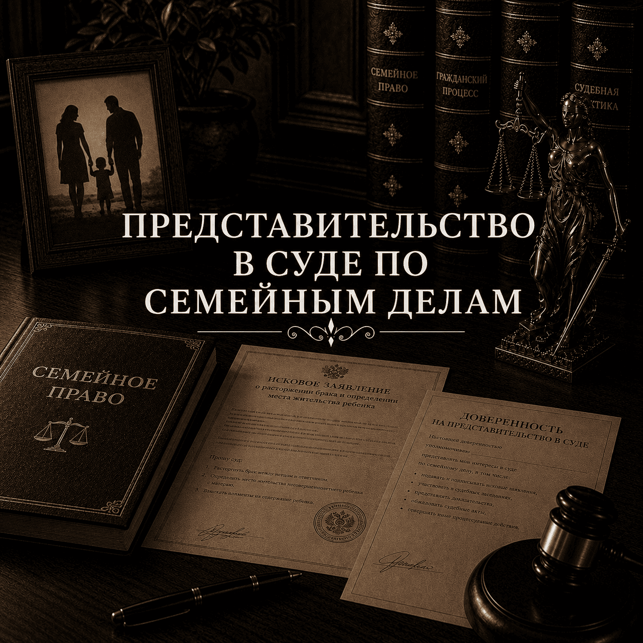 Представительство в суде по семейным делам