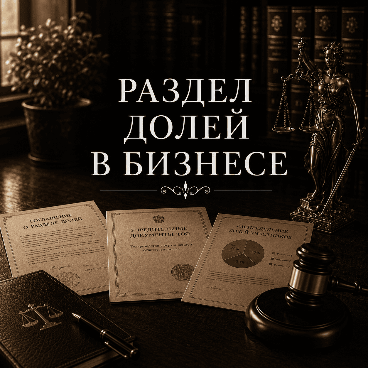 Раздел долей в бизнесе