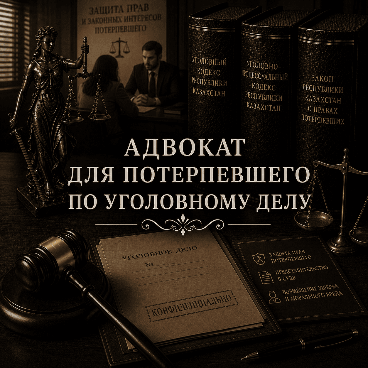 Адвокат для потерпевшего по уголовному делу