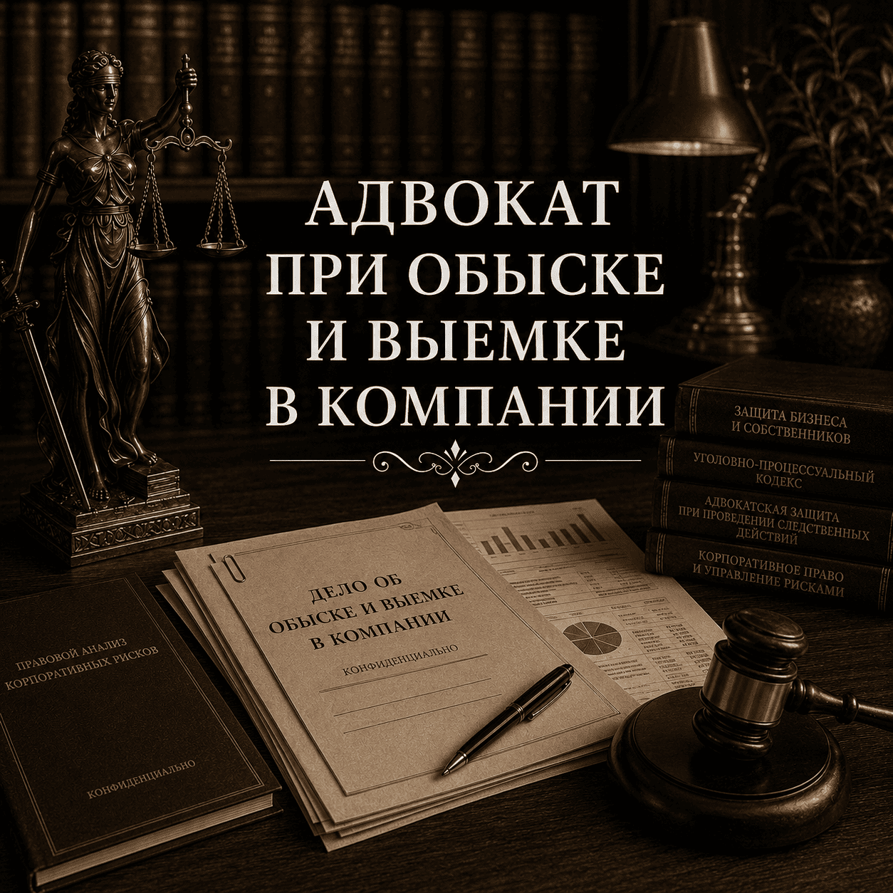 Адвокат при обыске и выемке в компании