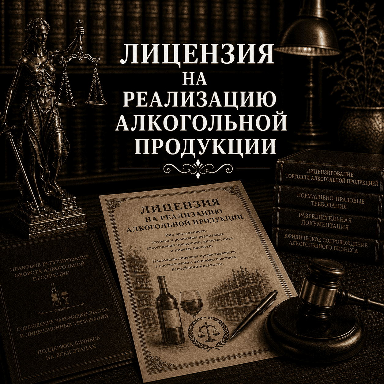 Лицензия на реализацию алкогольной продукции