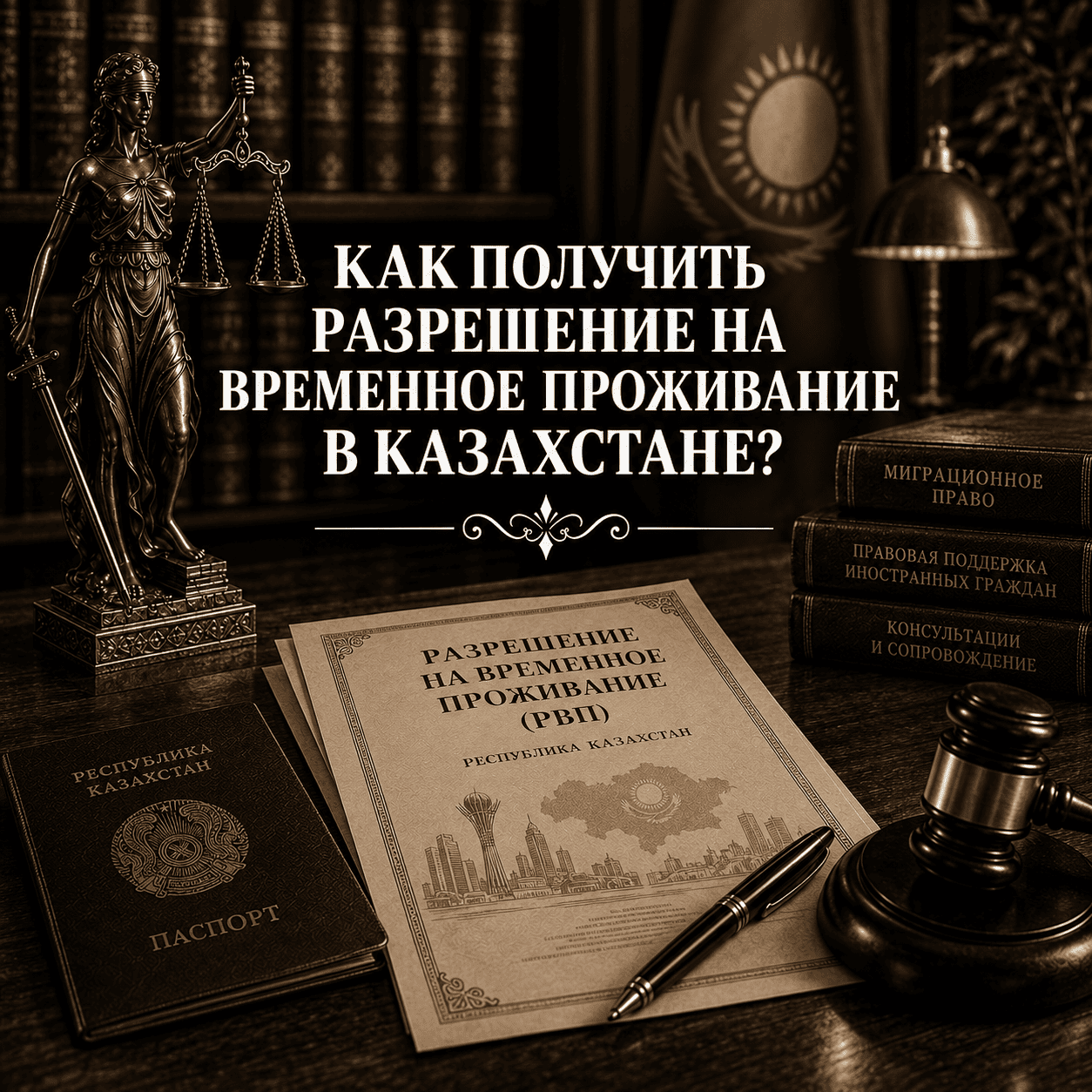 Как получить РВП в Казахстане